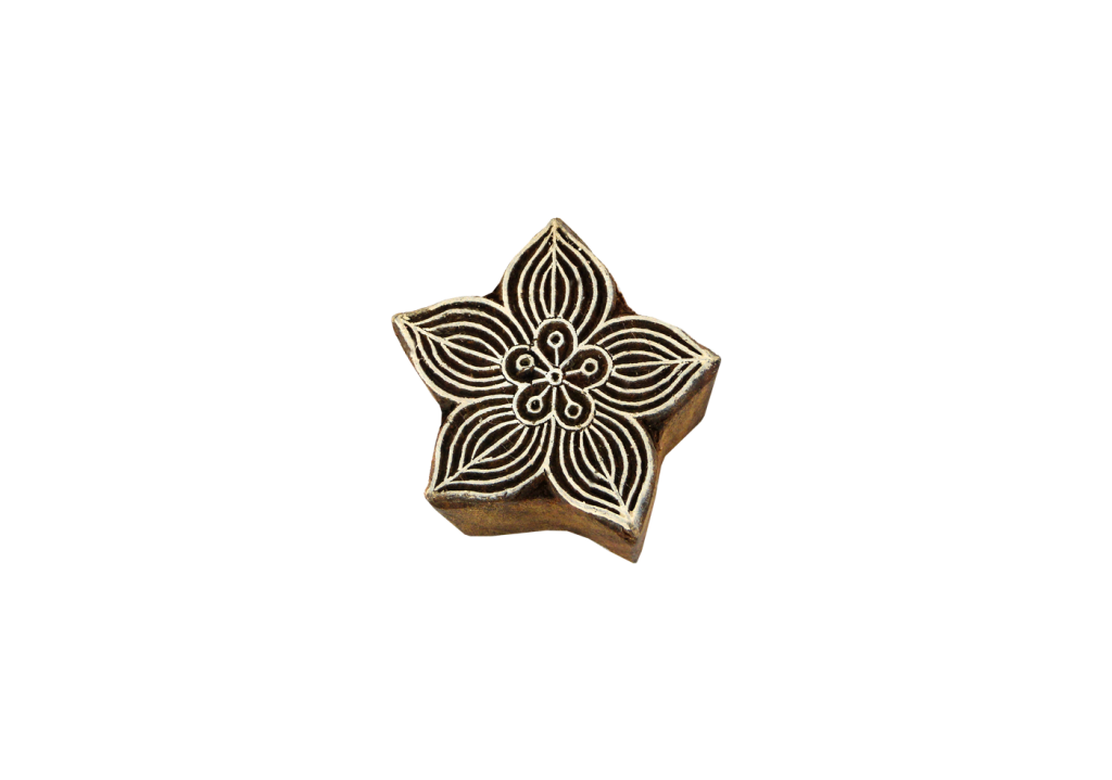 Lot Lot 19 Tampons Bois Fleurs Scrapbooking - Loisirs Créatifs