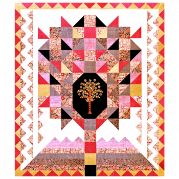 Kit de patchwork Arbre "automne"