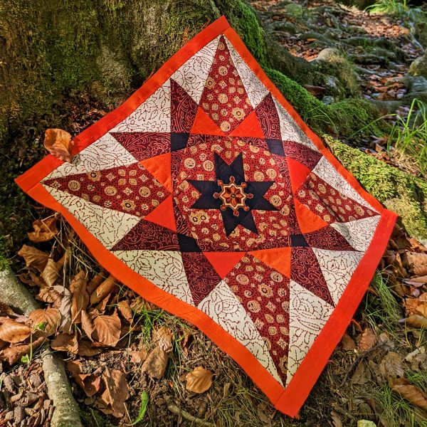 Kit de patchwork Tara "Mandarine" nature
