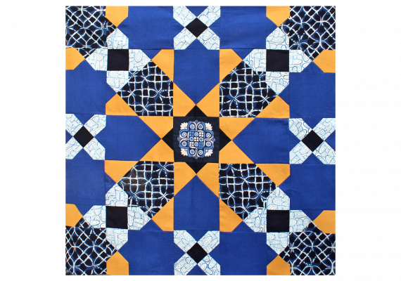 Kit de patchwork Moucharabieh "Azul"