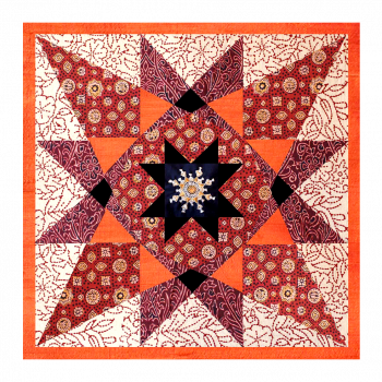 Kit de patchwork Tara "Mandarine"