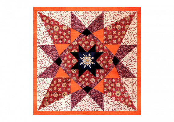 Kit de patchwork Tara "Mandarine"