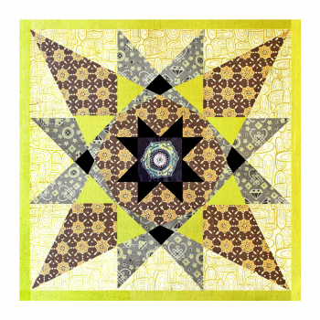 Kit de patchwork Tara "Olive"