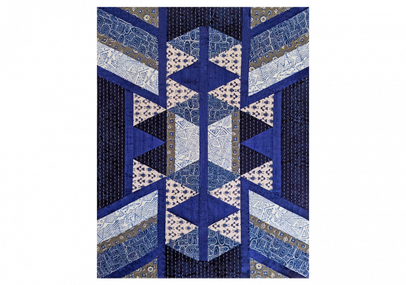 Kit de patchwork Riya outremer
