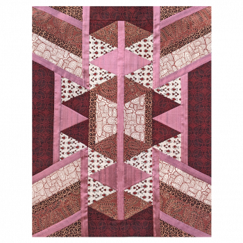Kit de patchwork Riya terracotta