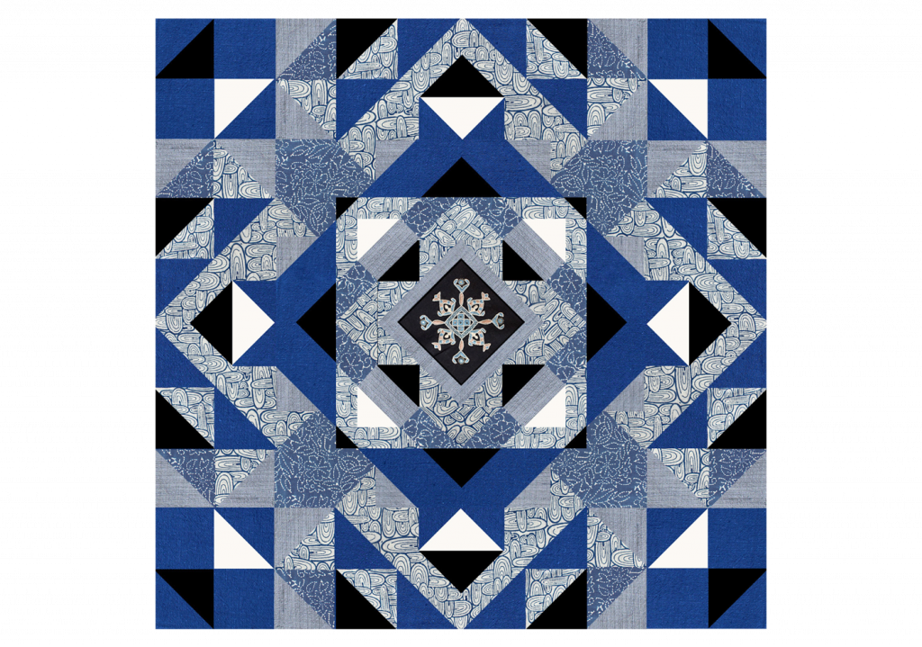 Kit de Patchwork Anupa "Marine" Boutique Patchwork