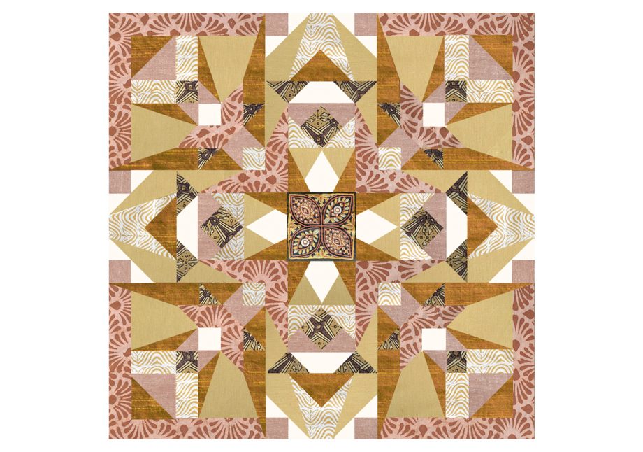 kit de patchwork GUCHCHA jaune/ocre