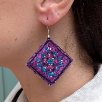 Boucles d'oreilles Meena "BENGALE"