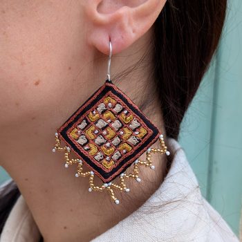 Boucles d'oreilles Meena "PENDJAB"