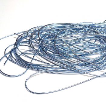 Cannetille lisse Bleu pervenche