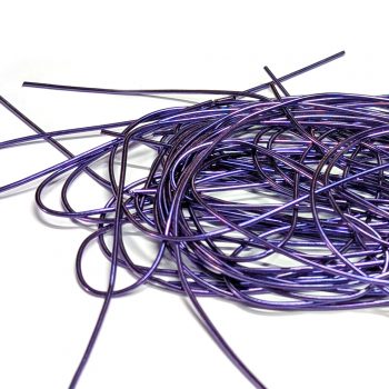 Cannetille lisse Lavande foncé