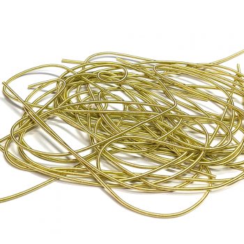 Cannetille lisse mate Moutarde