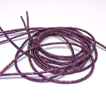 Cannetille scintillante Violet/Or