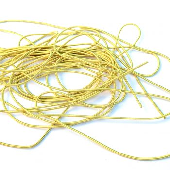 Cannetille lisse Citron vert mat