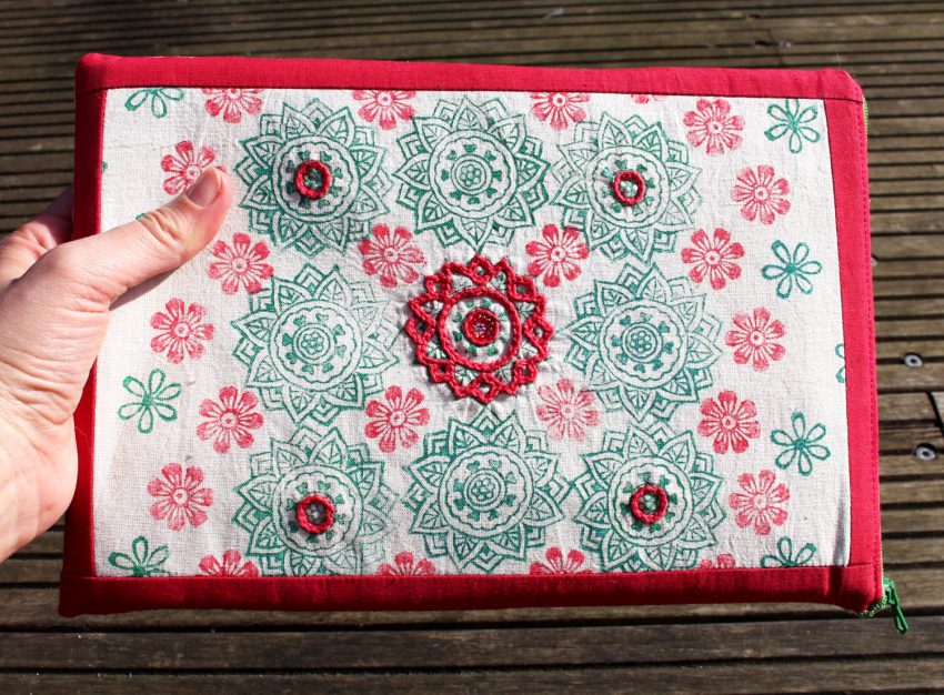 Atelier d'impression au tampon